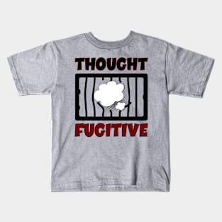 Thought Fugitive - American - Patriotic Kids T-Shirt